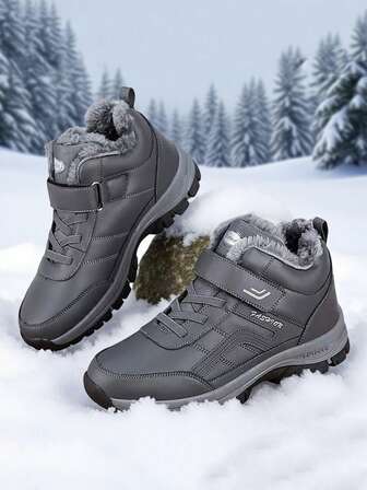 Damstövlar, Damsnökängor, Moderiktiga enkla stövlar, Termiskt fodrade, halkfria, slitstarka, varma och bekväma, Damskor för höst och vinter