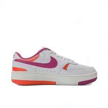 Nike Giày thể thao nữ Gamma Force Cusal Campus Giày đế mềm, buộc dây, cổ thấp, chất liệu da, giày thể thao ngoài trời thoải mái, chống trượt DX9176-113 - Xoài trắng/dã ngoại - Xem 1