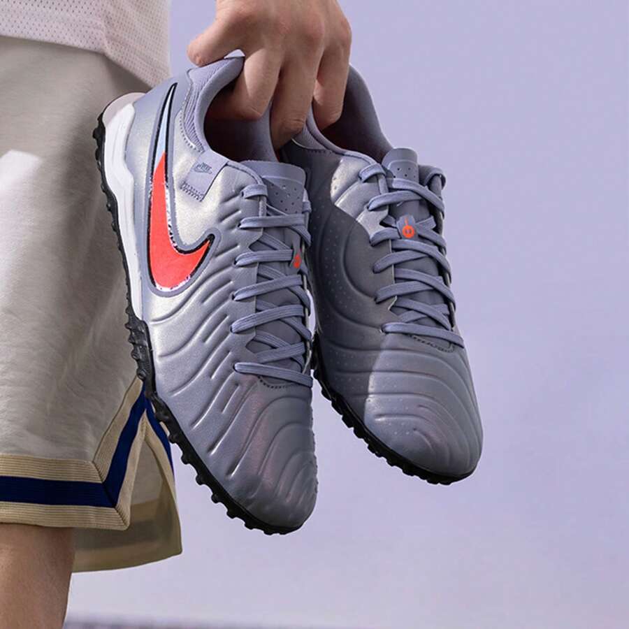 耐克男士 Legend 10 Academy TF 人造草低帮足球鞋 DV4342-402，2026 新款上市 - 紫色 - 查看 1