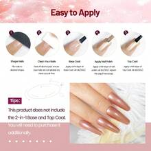 10ml Nude Pink Nail Polish Set 6 Colors Brown Red Purple All Seasons Neutral Color Quick Dry Nail Polish Set For Women Salon DIY Nail Art - OPE-6NP-KIT5-0 - 查看 7