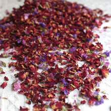 1 pieza 30g/60g/90g/120g Pétalos de rosa secos, flores de nomeolvides, pétalos de rosa borgoña para decoración, adecuados para manualidades DIY, artesanía, aromaterapia, elaboración de velas