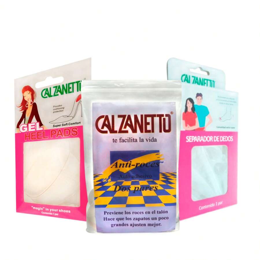 KIT Protectores de Áreas Sensibles Liso Casual - Multicolor - Ver 1