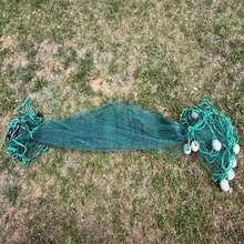 Fishing Net Drag Net 78/118in High Partition Net 393in Long Breeding Net With Floating Ball Heavy Pendent Strong And Durable