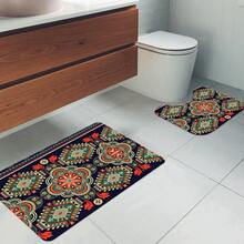 Kit Of 2 Bathroom Rugs – Contemporary Style With Comfort And Safety - WC5061 - 查看 2