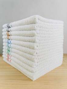 Bộ 10 khăn lau bát đĩa Terry cho cốc nhà bếp Terry 100% Cotton 45x70cm - Nhà cung cấp cao cấp, nhà bếp, phòng tắm, gia đình, hộ gia đình - Nhiều màu - Xem 1