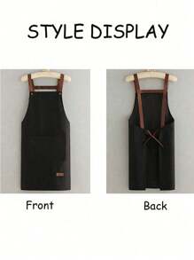 1pc Personalized Custom Hair Stylist Black Apron Hairdresser Beauty Salon Cosmetologist Cosmetology School Barber Gift Custom,Unique,Personalized Ideal Gifts For Him Her,Boyfriend,Girlfriend,Dad,Mom,Family,Friends For Anniversaries,For Valentine's Day,For Mother's Day,For Birthdays,For Children's Day,For Father's Day,For Graduation,For Weddings,For Christmas,For Housewarming