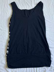 Women Y2k Gothic Tank Tops Dark Goth Style Skull Print Sleeveless Vest Tops Summer Slim Fit Shirts Streetwear Fairy Grunge Vinatge Aesthetic Clothes - 黑色 - 查看 3