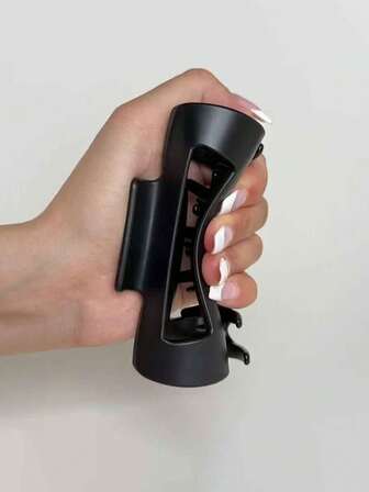 1 件柔软硅胶发夹，灵活防滑哑光发夹，强力抓握，适合细发和卷发，女士发饰秋季发夹秋季装饰配饰女士冬季度假装女士