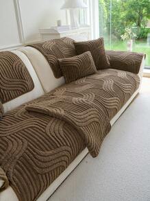 1 husă de canapea pufoasă, în stil boem, culoare solidă - matlasată, antiderapantă, potrivită pentru toate anotimpurile, ușor de întreținut, lavabilă la mașină, prietenoasă cu animalele de companie, moale și confortabilă - perfectă pentru sufragerie, dormitor, birou, decor pentru casă, protecție canapea pentru combinații de una până la trei locuri.