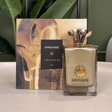 AMOUAGE Jubil Ation, A Blend Of Spicy, Sweet And Warm Notes,Floral, Spicy & Woody Accords - Base Of Bourbon Vanilla, Guaiac Wood & Soft Cashmeran - Elegant. Woody Amber Perfume - 125ml, Long-Lasting Fragrance For Women & Men. It Is An Excellent Gift For Giving Samples And Gift Bags