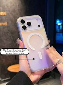 激光渐变磁吸手机壳,兼容 17 Pro Max、17 Pro、17 Air、16、16 Pro、16 Pro Max、15、15 Pro、14、14 Pro、14 Pro Max 系列 - 彩色 - 查看 3