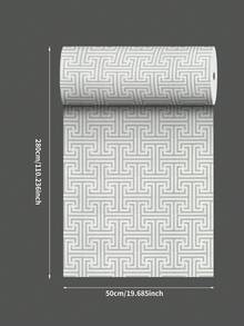 1 Rotolo di carta da parati autoadesiva, impermeabile e resistente all'umidità, facile da installare, può essere tagliata e rimossa liberamente, adesivi murali in vinile da staccare e incollare, adatti per decorare soggiorni, cucine, uffici, camere da letto e stanze, decorazioni murali fai-da-te, carta da parati per la decorazione della stanza e del soggiorno - Multicolore - Visualizzare 4