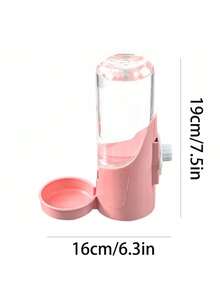宠物悬挂式饮水器，猫用自动喂食和饮水器，兔子悬挂式笼子水瓶，适用于便捷的宠物饲养自动饮水器，宠物的最佳生日礼物，宠物用品，宠物饮水器 - 彩色 - 查看 2