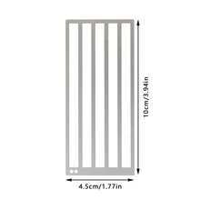 不锈钢钻石画尺轻便小钻石艺术尺钻石网格点钻对齐艺术工具DIY 5D钻石粘贴绘图工具配件 - 彩色 - 查看 3