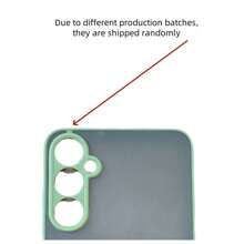 1pc Shock-Absorbing Hard Protective Case, Matte Phone Cover Compatible With Samsung S23, S22, S21, S24, S25 Series