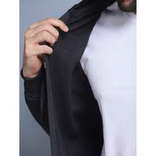 Moletom Masculino Com Capuz Com Ziper Dia dos Pais - Preto - Visão 4