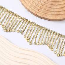 Dây tua rua 6cm (1 Yards) dùng trang trí trang sức, phụ kiện trang sức, dây tua rua đính đá, kim cương, sequin, trang trí quần áo, mặt dây chuyền, phụ kiện trang sức. - nhiều màu - Xem 3