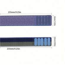 1 قطعة سوار ساعة رجالي، سوار بديل لساعة ذكية، سوار بقياس 22مم/26مم، سوار نايلون عالي الجودة بإبزيم وحلقة، سهل الارتداء، قابل للتنفس ومتين، مناسب للاستخدام اليومي والرياضة واللياقة البدنية، هدية عيد الميلاد وعيد الهالوين، مناسب للرجال والطلاب، سوار معصم مريح