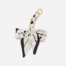 NYXIA Handmade Woven Silk Bowknot Bag Extension Chain, Women's Handbag Shoulder Bag DIY Extension Chain, Retro Metal Bag Strap Replacement Accessories, Birthday Or Holiday Gifts For Family/Friends/Classmates/Girlfriends - Multicolor - View 19