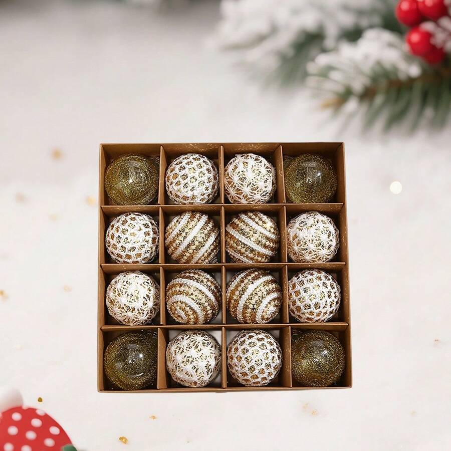 Fall Ornaments For Christmas Trees, Christmas Balls Ornaments, Plastic Christmas Tree Ornaments Balls, Hanging Decorations For Holiday Wreath Party Christmas Tree Decor