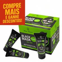 Bamboo Charcoal Mask, Facial Mask, Nose Mask, Activated Charcoal Face Mask For Deep Pore Cleansing, Peeling Face Mask For Deep Cleansing And Purifying Skin, Effective Oil Control, Suitable For Both Men And Women - Black - View 4