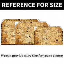 1 Stück Piratenschatz-Karten Hintergrund, Piraten-Themen Hintergrund, Schmuck-Karten Banner Fotografie für Halloween Party Dekoration, Karneval Geburtstag