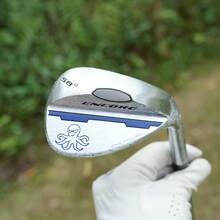 Golf Sand Wedge - CNC Milled Blue Octopus Design, High Spin Bunker Shots & Durable Forged Construction, Precision Control For Right-Handed Men, Steel Shaft, Conventional Flex