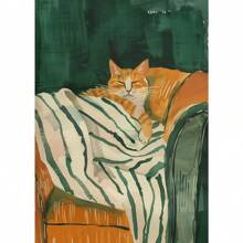 1 buc Pictură de artă portret Copertă Serie Temă Canvas Imprimare Modă Pop Artă de perete Postere Culori Mural Studio Decor Acasă Fără cadru