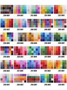 24格3毫米彩色玻璃珠，适用于手工珠宝制作、手链和项链DIY配件[5200颗]