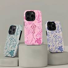 Marine Animal Whale Shark Protective Case Coral Reef Whale Shark Film Cover 2-In-1 Phone Case - Compatible With IPhone17,17Air,17pro,17pro Max, 16, 15, 14ProMax, 13, 13Pro, 13ProMax, 12, 12Pro, 12ProMax, 11, 11Pro, 11Pro And Galaxy S25/S25 Plus/S25 Ultra/S24/S24 Plus/S24 Ultra/S24 FE/S23/ S23+/S23 Ultra/S22/S22+/S22 Ultra/S21/S21+/S21 Ultra/S20 ULTRA/A71/A56/A55/A54/A53/A52/A34/A26/A15/A16/A14/A13/A06Maxand Is A Thoughtful Birthday Gift For Your Girlfriend, Boyfriend And Friends. - Nhiều màu - Xem 3
