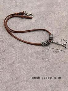 Collares Boho para Mujeres Collar Largo de Madera Colgante Vintage Cadena de Suéter Joyería Hecha a Mano - Cuello hippie - Ver 7