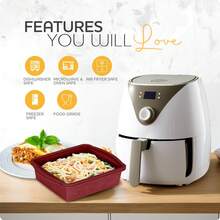 Silicone Freezer Trays With Lids, Set Of 4 - With 1cup And 2 Cup Silicone Freezer Molds For Freezing Soups, Sauces And Individual Microwave - Xám - Xem 3