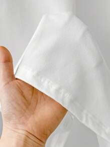 Damska koszulka z długim rękawem i okrągłym dekoltem w jednolitym kolorze, jesienna odzież