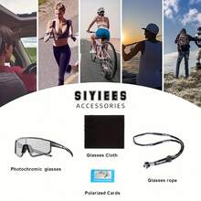 1pc Unisex Photochromic Glasses Day Night Dual-Use Fashion Style Stylish Eyewear For Fishing Outdoor Travel Daily Wear Mother's Day 2026 Best Mom Unique Gift For Mom Sentimental Gift For Mom Thank You Mom Gift Mom Gift Gift For Mom Mum Gift Mommy Gift Gift For Grandma Mothers Day Accessories Mothers Day Surprise Gift - 黑色 - 查看 9