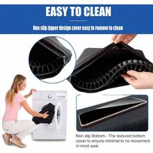 20 Gel Seat Cushion For Long Sitting Pressure Relief JumboThick Wheelchair Cushion For Pressure Sores Back Sciatica Tailbone Pain Relief Cushion NonSlip Butt Pillow For Office Home Car - Black - View 7