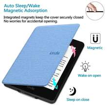 Case For Kindle 2024 2022 2021 Paperwhite Colorsoft 1 2 3 5 6 10th 11th 12th Generation 6 6.8 7 Inch Magnetic Pouch Cover Shell - grön - Visa 4