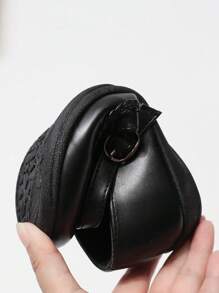 1双青少年/青年PU皮革简约时尚休闲可爱平底鞋