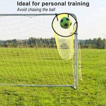 2pcs Football Net Soccer Top Bins Soccer Target Goal For Kicking Accuracy Training - Yellow - View 9