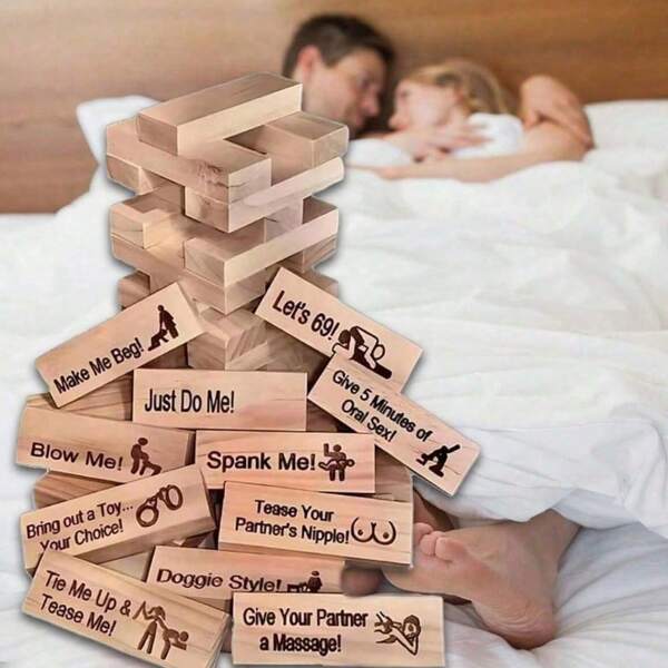 48pcs Adult Couple Card Game – Romantic Bedroom Fun,Sex Toys Game, Flirting & Challenge Game For Lovers, Party Game Gift (Style Random)