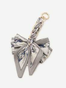 NYXIA Handmade Woven Silk Bowknot Bag Extension Chain, Women's Handbag Shoulder Bag DIY Extension Chain, Retro Metal Bag Strap Replacement Accessories, Birthday Or Holiday Gifts For Family/Friends/Classmates/Girlfriends - Multicolor - View 7