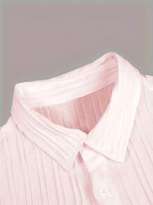 2-Piece Men's Summer Suit, Short Sleeve Stand Collar Shirt And Drawstring Pants, Non-Stretch Woven Fabric, Suitable For Daily Wear And Beach Vacation, Solid Color, Beach Vacation, Casual Suit, Men's Summer Clothes, Mens Clothes