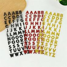 Nhãn dán chữ cái pha lê lấp lánh tự làm thiết kế tên thủ công vật dụng làm sổ lưu niệm trang trí điện thoại máy tính - Nhãn dán tự dính từ tiếng Anh A-Z - Nhiều màu - Xem 7