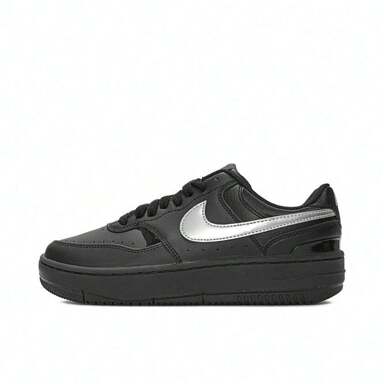 Nike Zapatos deportivos casuales para mujer GAMMA FORCE, zapatillas de deporte de corte bajo con cordones HQ1674-001