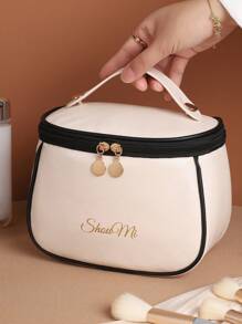 1个化妆包，便携式旅行化妆品收纳包，防水洗漱包，多功能化妆刷收纳盒，护肤品收纳，美容工具盒，旅行必备化妆品旅行洗漱包必备礼品收纳拉链配件美甲包，化妆包，梳妆台，化妆包，收纳，化妆品收纳包，化妆包，洗漱包，桌面收纳包，化妆包，化妆袋，化妆袋，化妆包，化妆袋，梳妆台，化妆袋，小化妆包，化妆包，大容量，大化妆包，圣诞礼物，小袋子，旅行，女士旅行必备礼物，小袋子，手拿包/小手提包，化妆品收纳包，化妆品整理包，小袋子，刷子收纳盒，迷你小袋子，大容量小袋子