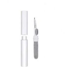 1pc Wireless Earphone Cleaning Kit For AirPods Pro - Durable Brush Pen For Computers & Phones, Effective Dust Removal Tool For Daily Use & Travel, Maintenance Essential. - White - View 4