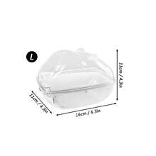 1 件“创新”仓鼠洗澡厕所组合 - 两用，防溅窝，适合小型宠物