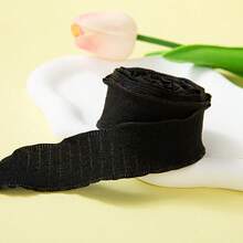 10 码/卷 0.98 英寸荷叶边蕾丝褶皱丝带，花束蛋糕包装丝带，DIY 手工材料，婚礼生日派对礼物装饰丝带 - 彩色 - 查看 24