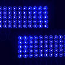 Vmingo 20 pzs Modulo Tira 5 Led 5035 Blanco IP65 Encapsulado Cartel Publicidad Hogar Oficina - Azul - Ver 2