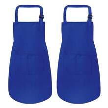 一件可调节成人围裙，带口袋，可机洗，适合厨师、园丁、面包师、花艺师、画家、咖啡师等，可用作工作服或厨房用品。 - 彩色 - 查看 17