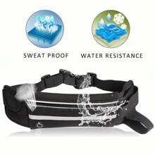 1 Pc Sports Waist Bag Leash High Elastic Anti Impact Tactical Waist For Outdoor Running Walking Dog Leash Pet Supplies